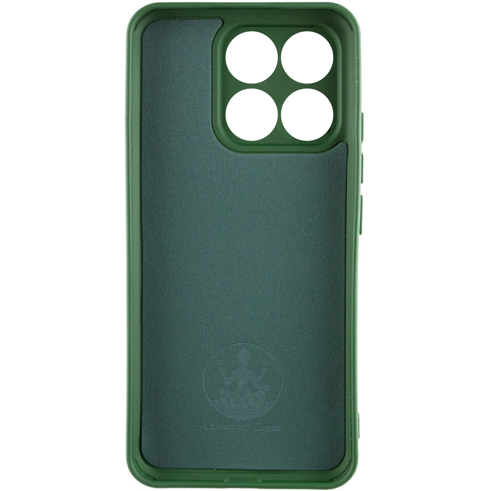 Чехол Silicone Cover Ummi Lakshmi Full Camera (AA) для Motorola Edge 70, Зеленый / Dark green 1, Силикон, купить оптом с доставкой