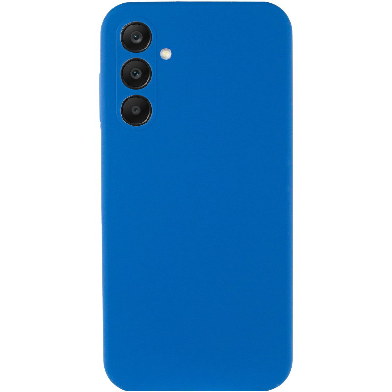Чохол Silicone Cover Ummi Lakshmi Full Camera (AA) для Samsung Galaxy A27, Синій / Navy Blue, Силікон, купити оптом з доставкою