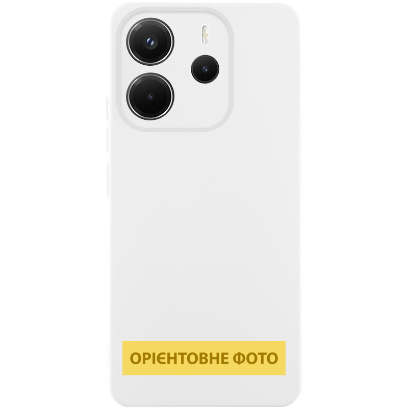 Чохол Silicone Cover Ummi Lakshmi Full Camera (AA) для Xiaomi Redmi A7 Pro 4G / Poco C81, Білий / White, Силікон, купити оптом з доставкою