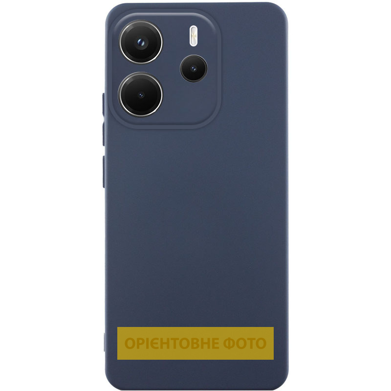Чохол Silicone Cover Ummi Lakshmi Full Camera (AA) для Xiaomi Redmi A7 Pro 4G / Poco C81, Синій / Midnight Blue, Силікон, купити оптом з доставкою