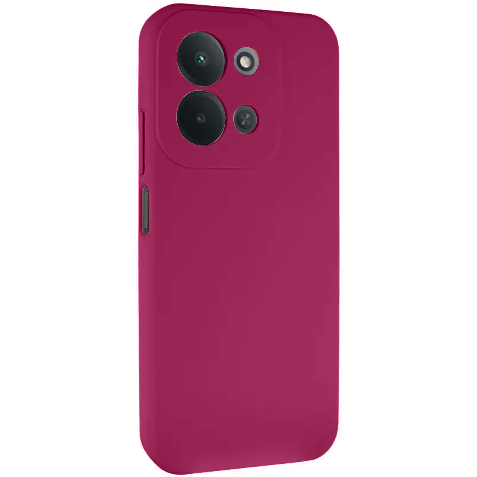 Чехол Silicone Cover Ummi Lakshmi Full Camera (AA) для Xiaomi Redmi 17 4G / 5G, Бордовый / Marsala, Силикон, купить оптом с доставкой