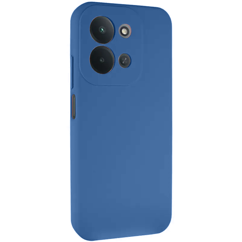 Чехол Silicone Cover Ummi Lakshmi Full Camera (AA) для Xiaomi Redmi 17 4G / 5G, Синий / Navy Blue, Силикон, купить оптом с доставкой