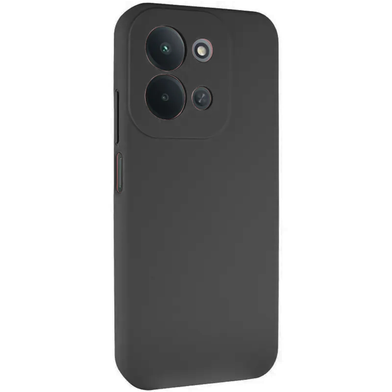 Чехол Silicone Cover Ummi Lakshmi Full Camera (AA) для Xiaomi Redmi 17 4G / 5G, Черный / Black, Силикон, купить оптом с доставкой