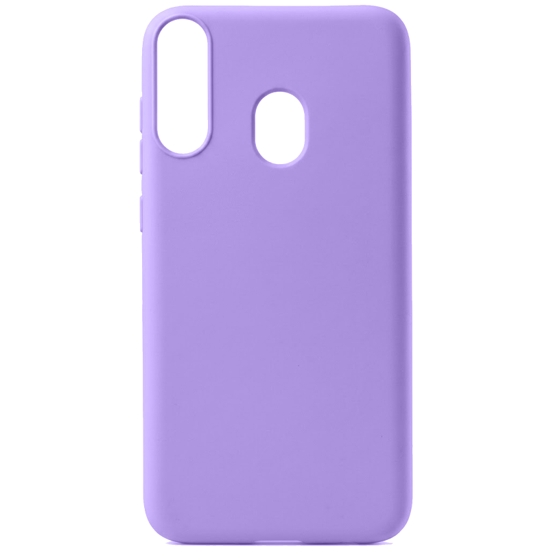 Чохол Silicone Cover Ummi Lakshmi (AA) для Samsung Galaxy A20 / A30, Бузковий / Dasheen, Силікон, купити оптом з доставкою
