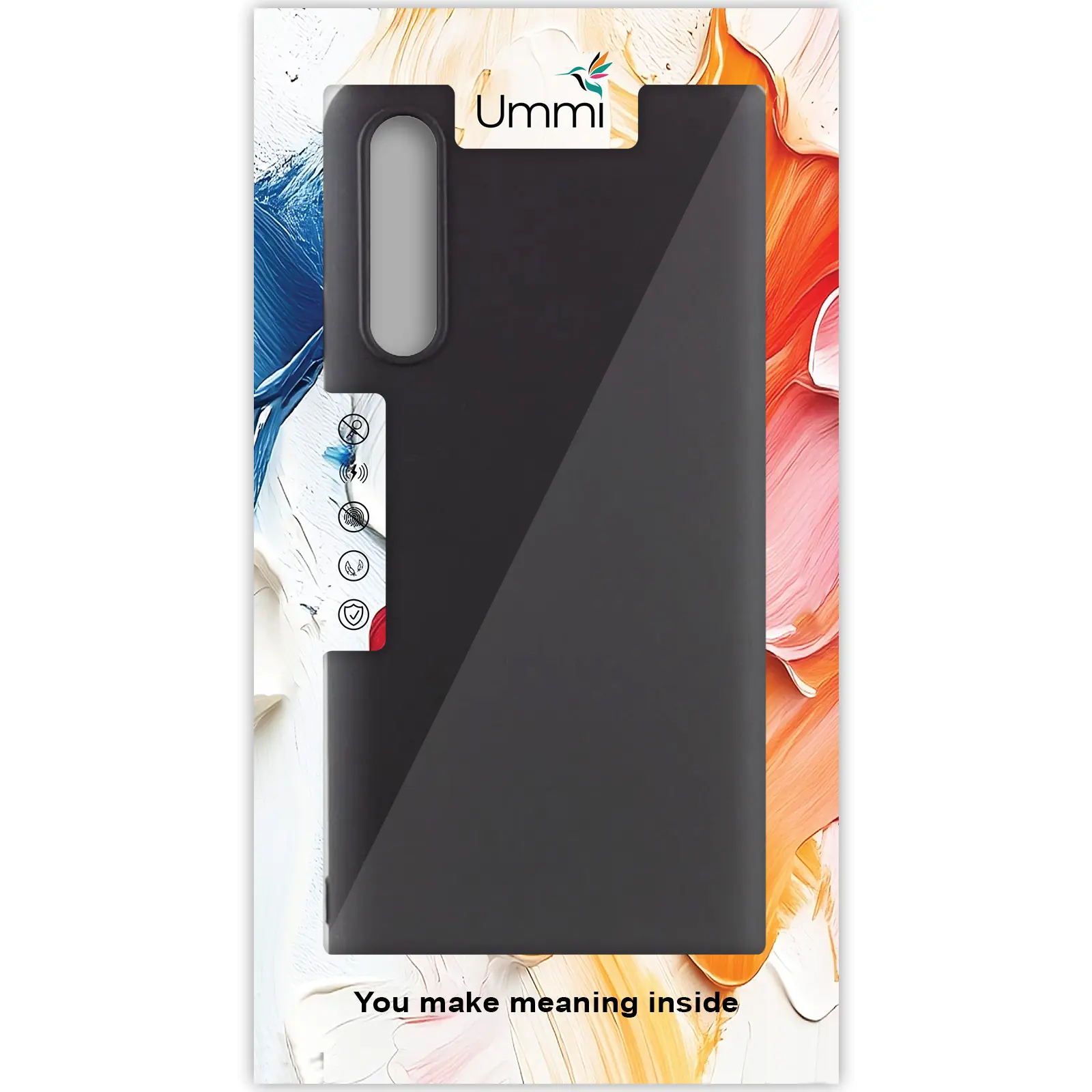 Чехол Silicone Cover Ummi Lakshmi (AA) для Samsung Galaxy A50 (A505F) / A50s / A30s, Черный / Black 2, Силикон, купить оптом с доставкой