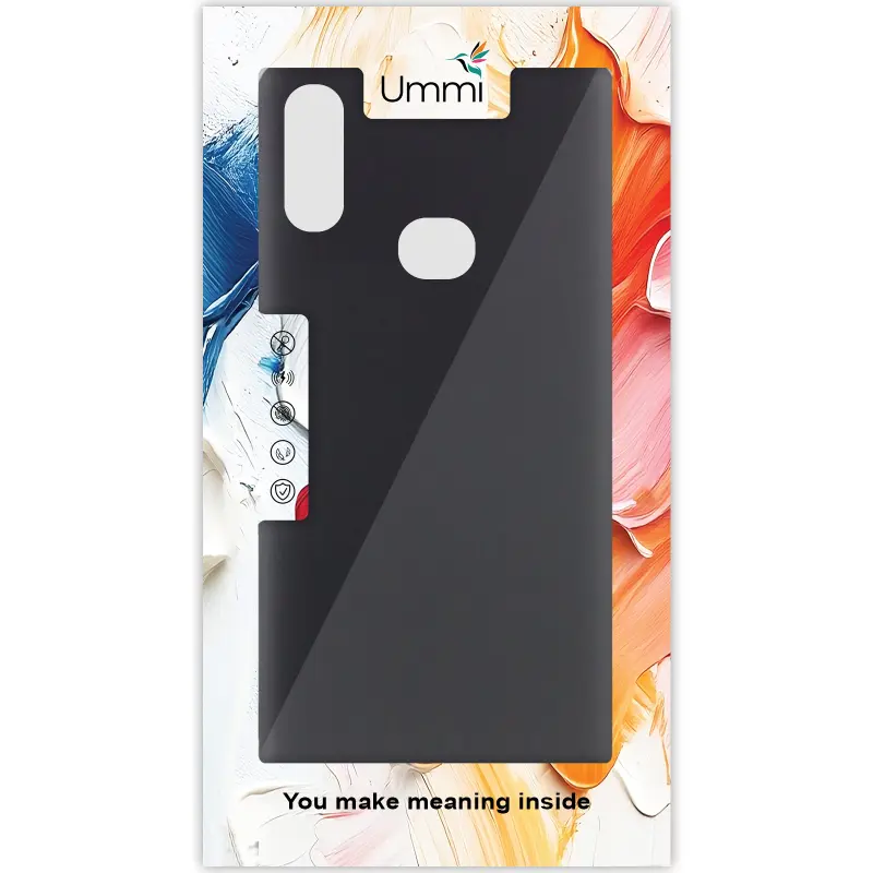 Чехол Silicone Cover Ummi Lakshmi (AA) для Samsung Galaxy A10s, Черный / Black 1, Силикон, купить оптом с доставкой