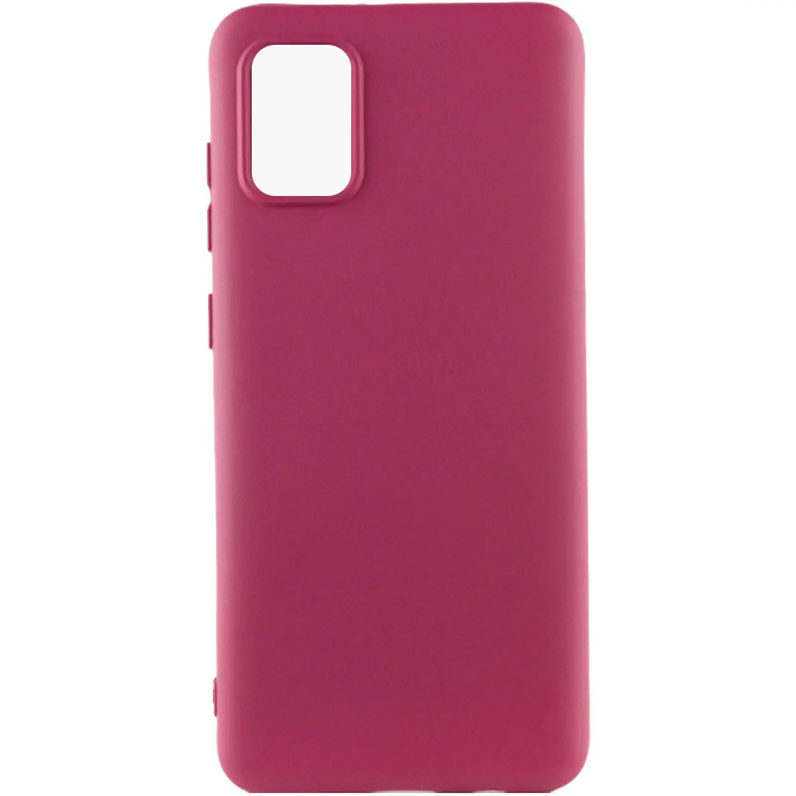 Чехол Silicone Cover Ummi Lakshmi (AA) для Samsung Galaxy A51, Бордовый / Marsala, Силикон, купить оптом с доставкой