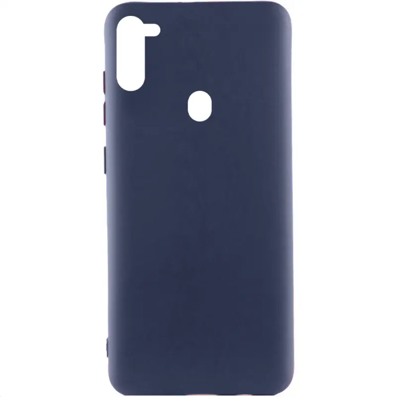 Чехол Silicone Cover Ummi Lakshmi (AA) для Samsung Galaxy A11, Синий / Midnight Blue, Силикон, купить оптом с доставкой
