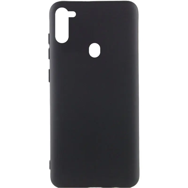 Чехол Silicone Cover Ummi Lakshmi (AA) для Samsung Galaxy A11, Черный / Black, Силикон, купить оптом с доставкой