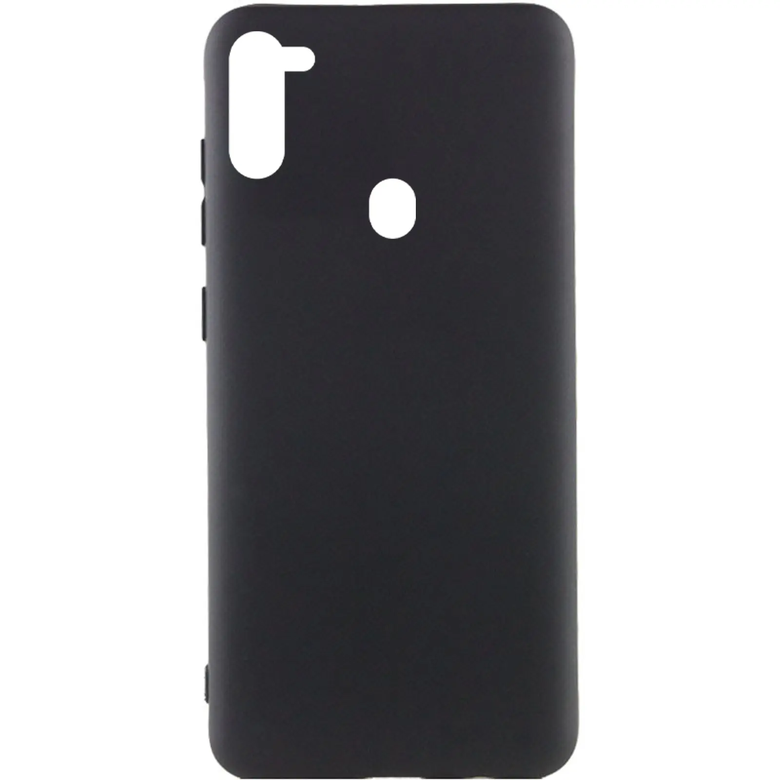 Чехол Silicone Cover Ummi Lakshmi (AA) для Samsung Galaxy A11, Черный / Black, Силикон, купить оптом с доставкой