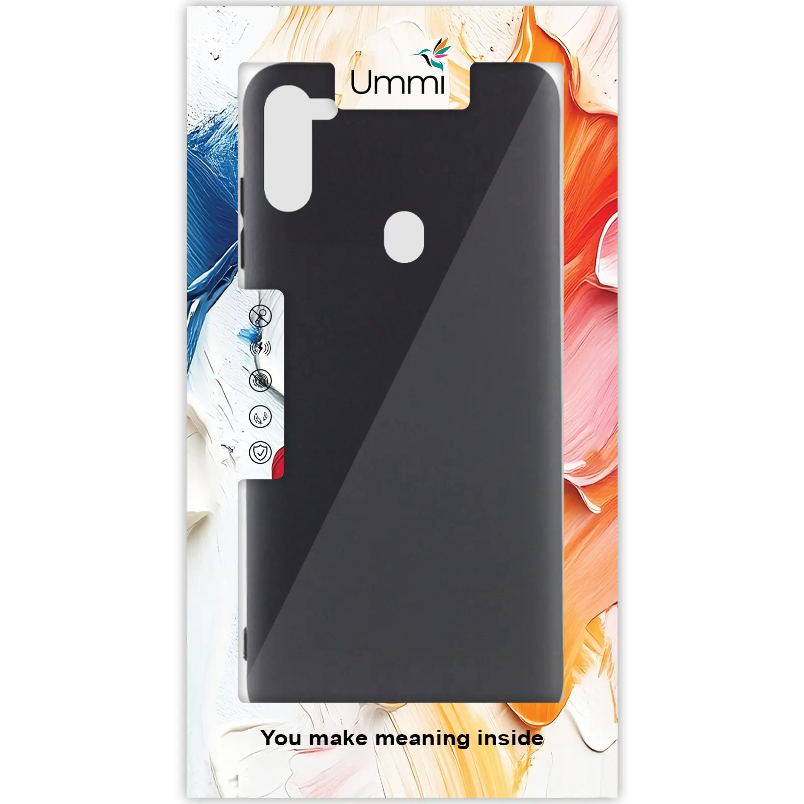 Чехол Silicone Cover Ummi Lakshmi (AA) для Samsung Galaxy A11, Черный / Black 1, Силикон, купить оптом с доставкой