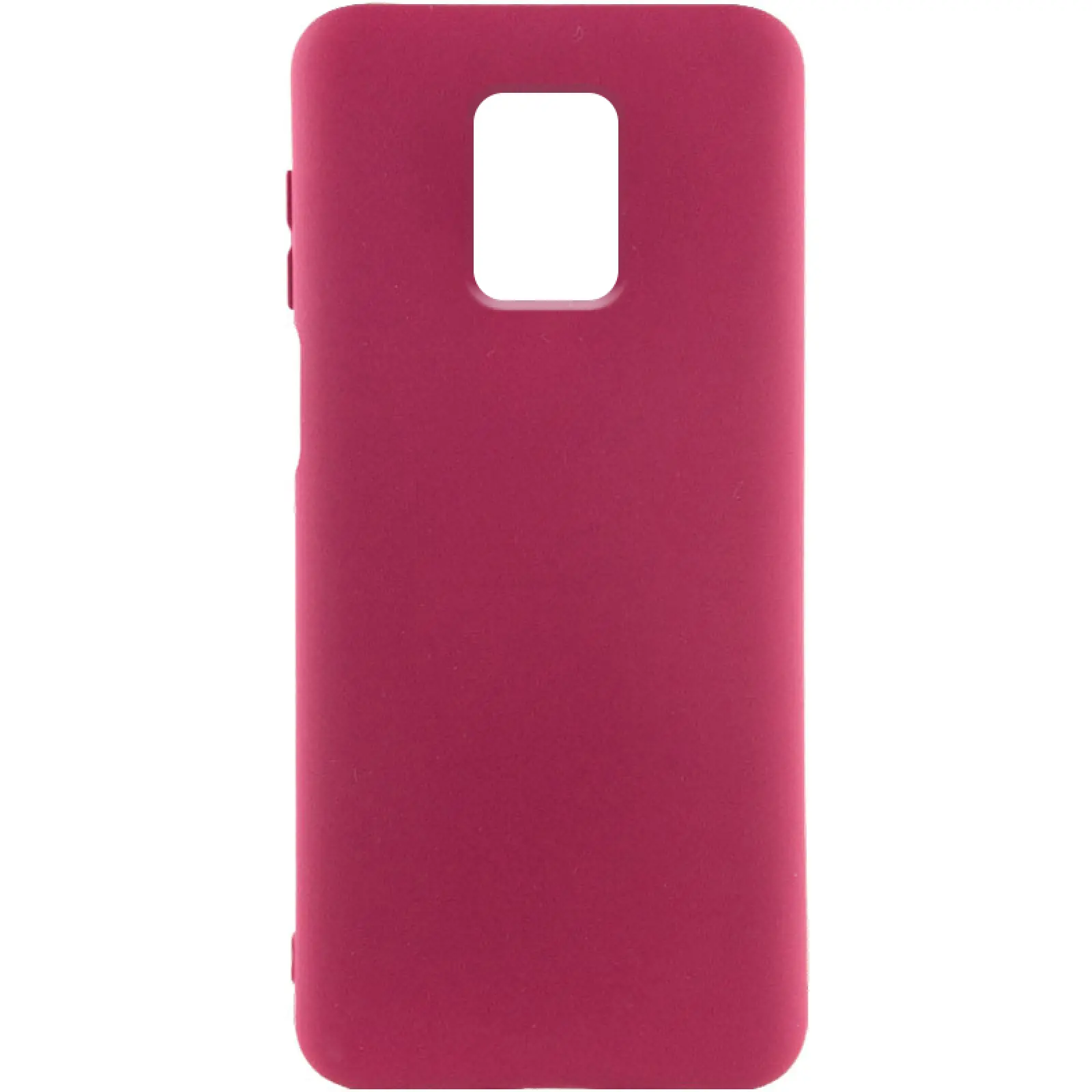 Чехол Silicone Cover Ummi Lakshmi (AA) для Xiaomi Redmi Note 9s / Note 9 Pro / Note 9 Pro Max, Бордовый / Marsala, Силикон, купить оптом с доставкой