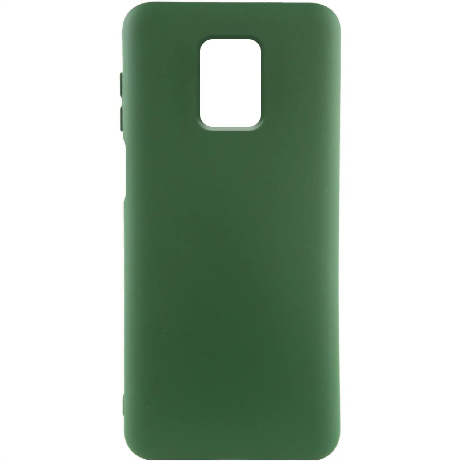 Чехол Silicone Cover Ummi Lakshmi (AA) для Xiaomi Redmi Note 9s / Note 9 Pro / Note 9 Pro Max, Зеленый / Dark green, Силикон, купить оптом с доставкой