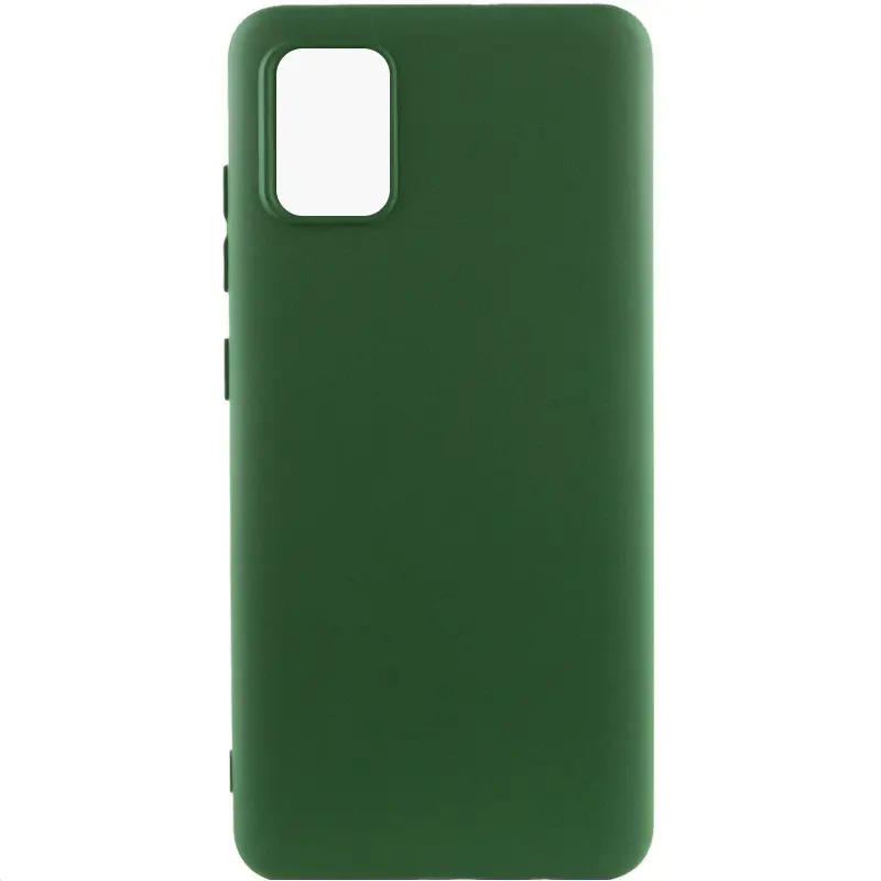 Чехол Silicone Cover Ummi Lakshmi (AA) для Samsung Galaxy A31, Зеленый / Dark green, Силикон, купить оптом с доставкой