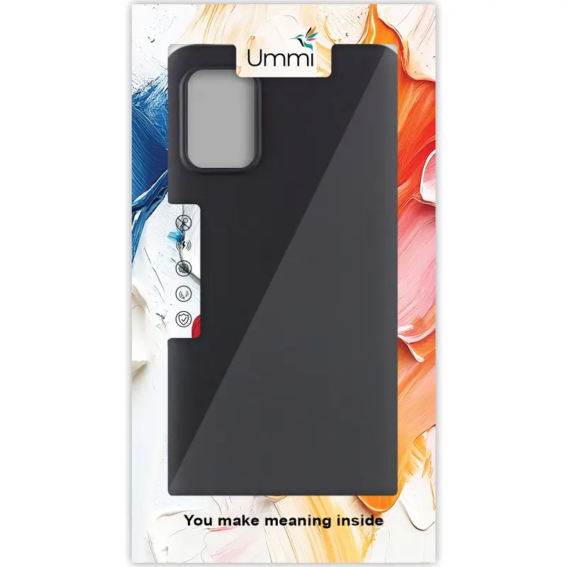 Чехол Silicone Cover Ummi Lakshmi (AA) для Samsung Galaxy A31, Черный / Black 2, Силикон, купить оптом с доставкой