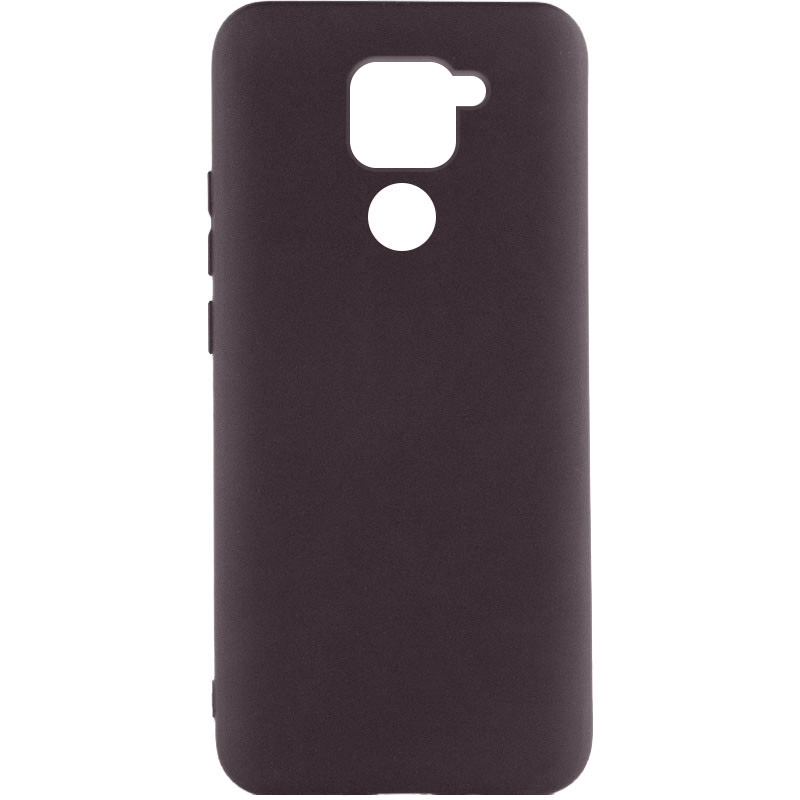 Чехол Silicone Cover Ummi Lakshmi (AA) для Xiaomi Redmi Note 9 / Redmi 10X, Шоколадный / Chocolate, Силикон, купить оптом с доставкой