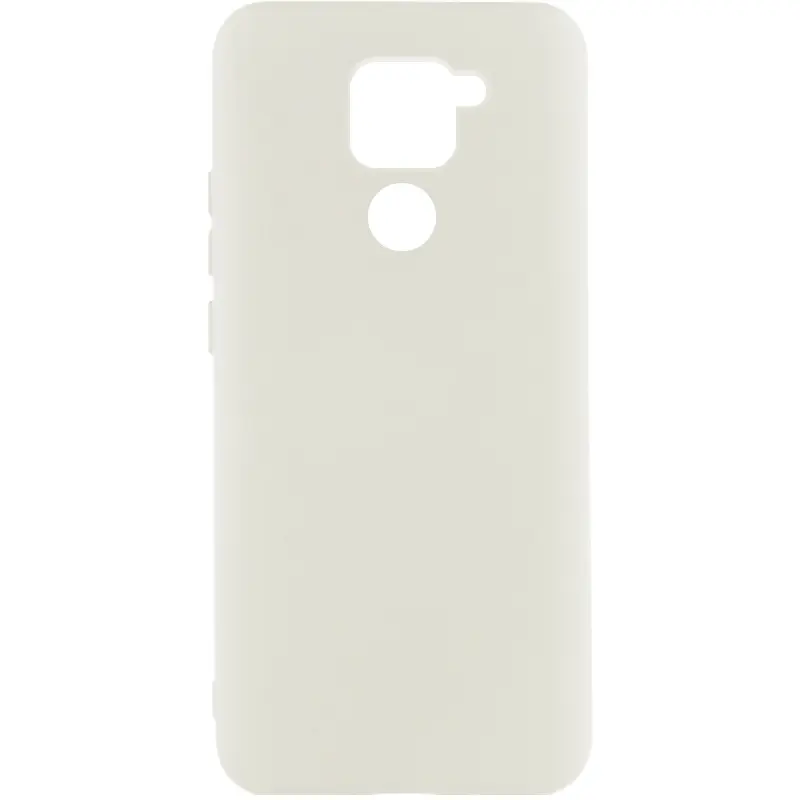 Чехол Silicone Cover Ummi Lakshmi (AA) для Xiaomi Redmi Note 9 / Redmi 10X, Белый / White, Силикон, купить оптом с доставкой