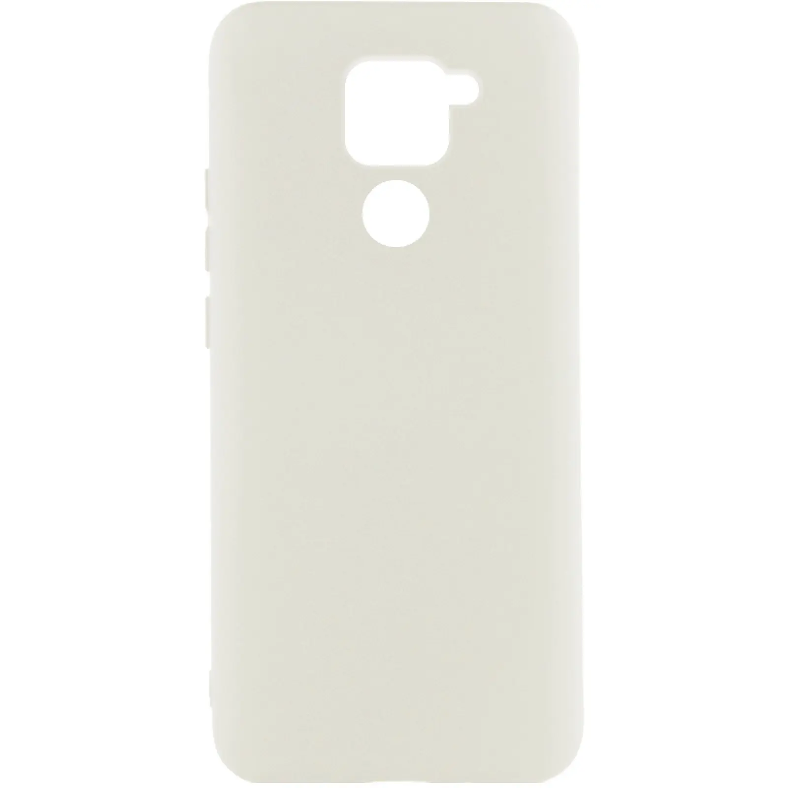 Чехол Silicone Cover Ummi Lakshmi (AA) для Xiaomi Redmi Note 9 / Redmi 10X, Белый / White, Силикон, купить оптом с доставкой