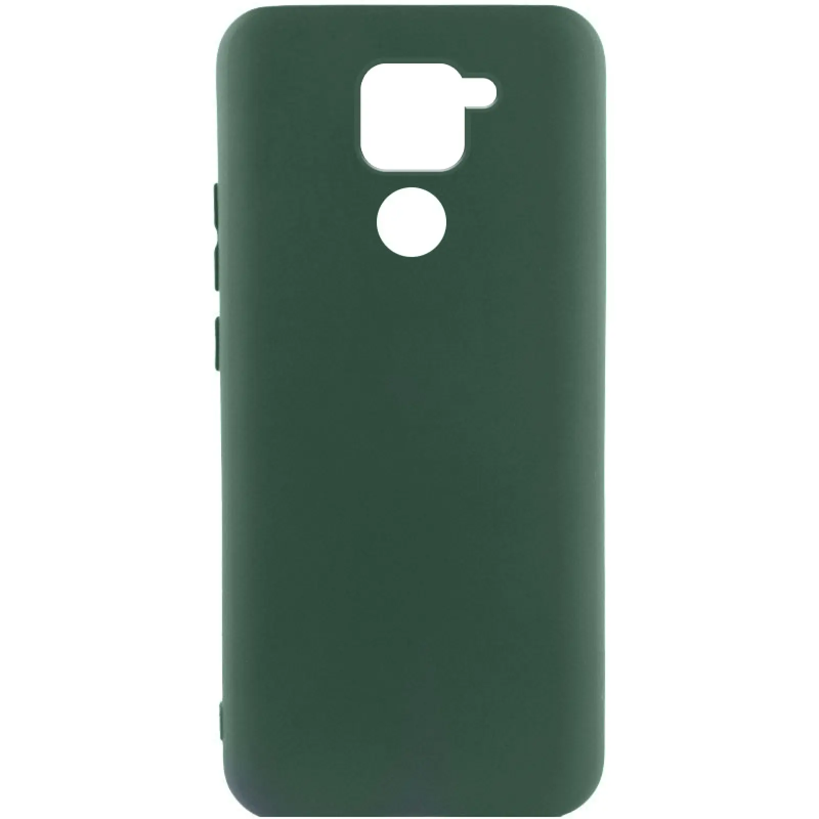Чехол Silicone Cover Ummi Lakshmi (AA) для Xiaomi Redmi Note 9 / Redmi 10X, Зеленый / Dark green, Силикон, купить оптом с доставкой