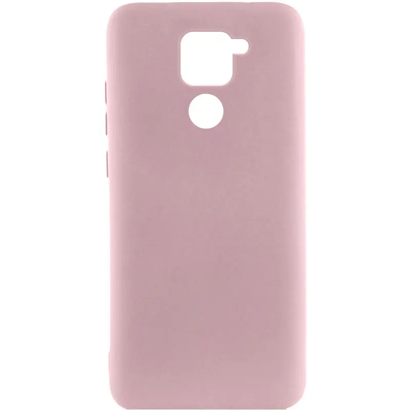 Чехол Silicone Cover Ummi Lakshmi (AA) для Xiaomi Redmi Note 9 / Redmi 10X, Розовый / Pink Sand, Силикон, купить оптом с доставкой