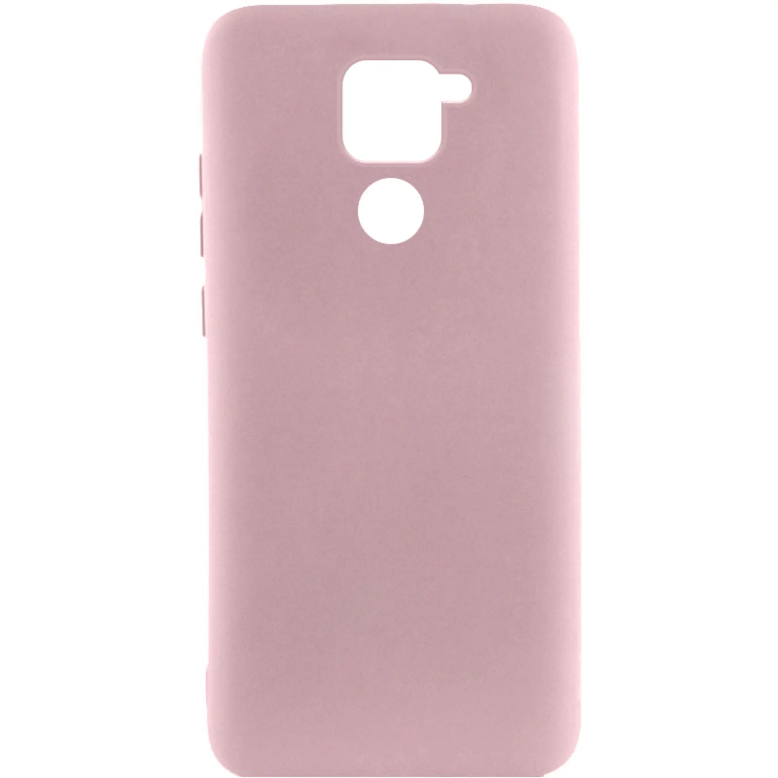 Чехол Silicone Cover Ummi Lakshmi (AA) для Xiaomi Redmi Note 9 / Redmi 10X, Розовый / Pink Sand, Силикон, купить оптом с доставкой