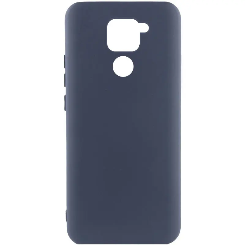 Чехол Silicone Cover Ummi Lakshmi (AA) для Xiaomi Redmi Note 9 / Redmi 10X, Синий / Midnight Blue, Силикон, купить оптом с доставкой