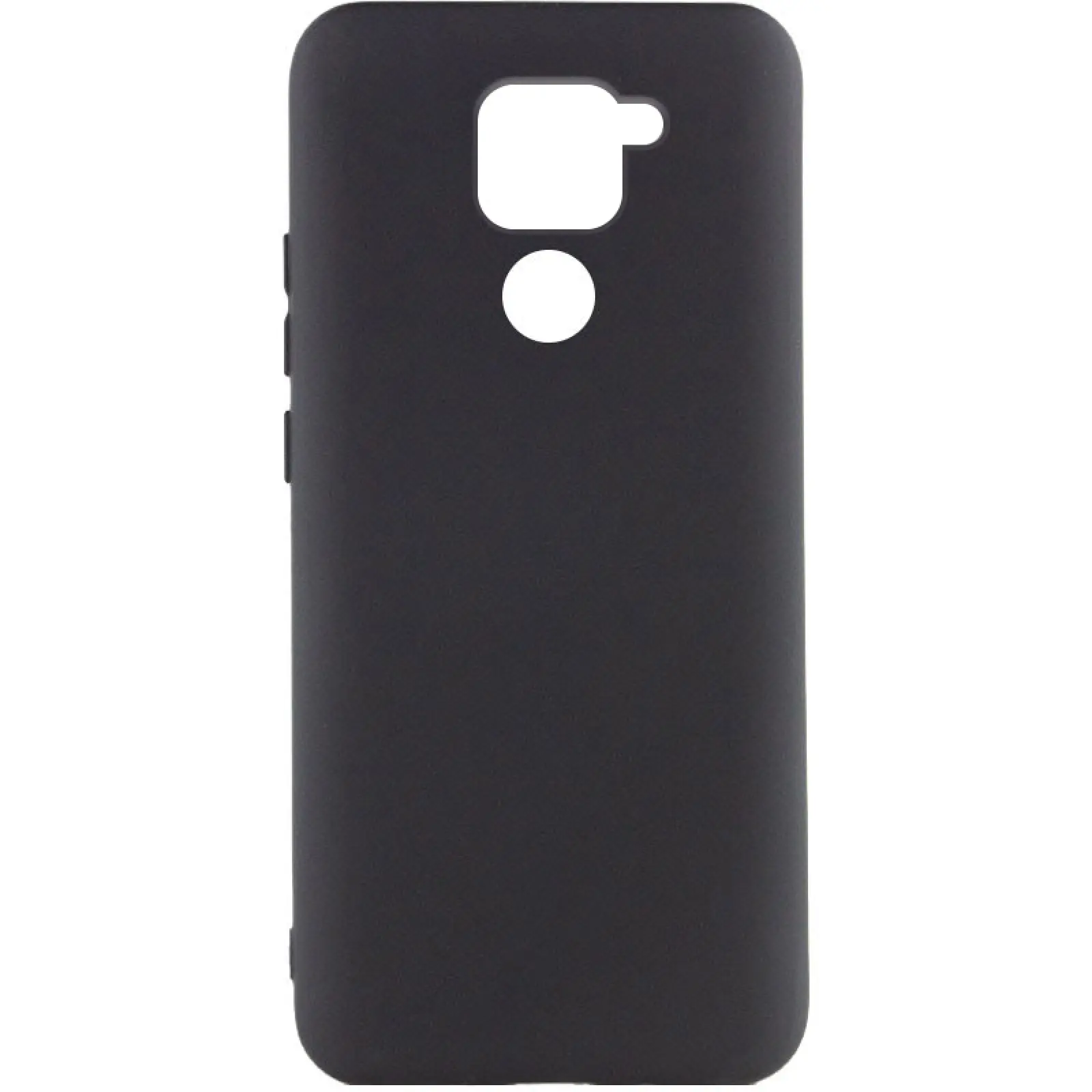 Чехол Silicone Cover Ummi Lakshmi (AA) для Xiaomi Redmi Note 9 / Redmi 10X, Черный / Black, Силикон, купить оптом с доставкой