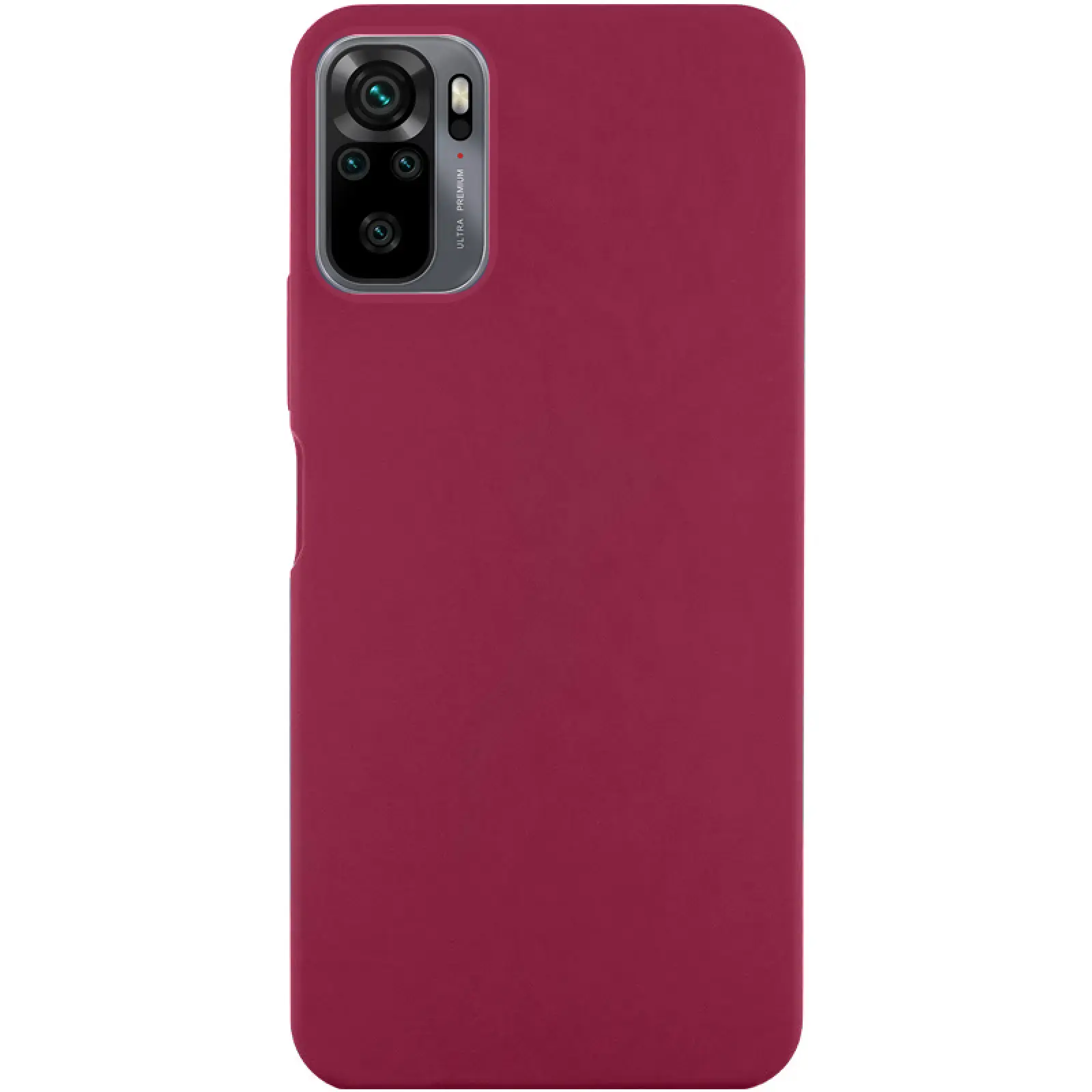 Чохол Silicone Cover Ummi Lakshmi (AA) для Xiaomi Redmi Note 10 / Note 10s / Poco M5s, Бордовий / Marsala, Силікон, купити оптом з доставкою