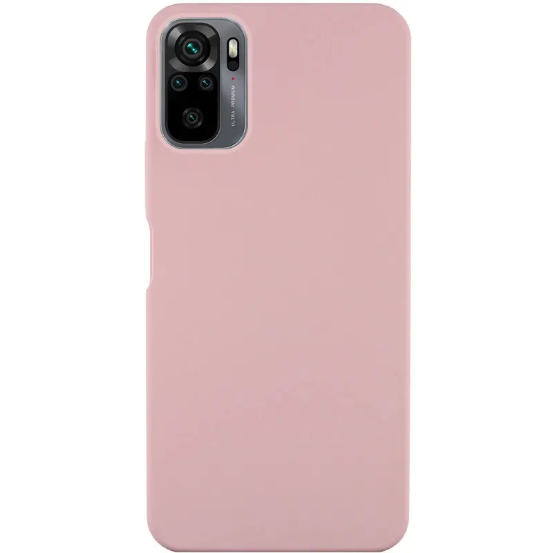 Чохол Silicone Cover Ummi Lakshmi (AA) для Xiaomi Redmi Note 10 / Note 10s / Poco M5s, Рожевий / Pink Sand, Силікон, купити оптом з доставкою