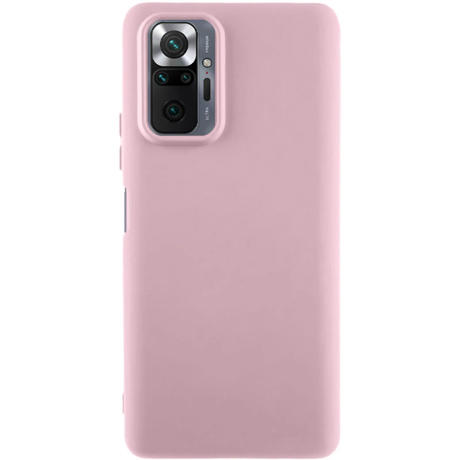 Чохол Silicone Cover Ummi Lakshmi (AA) для Xiaomi Redmi Note 10 Pro / 10 Pro Max, Рожевий / Pink Sand, Силікон, купити оптом з доставкою