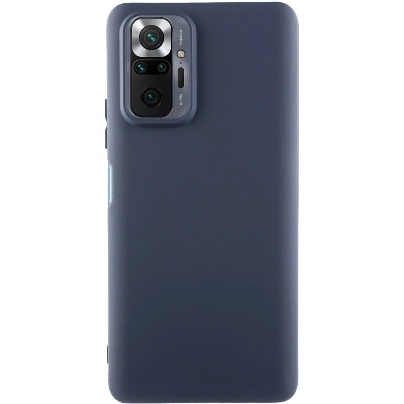 Чохол Silicone Cover Ummi Lakshmi (AA) для Xiaomi Redmi Note 10 Pro / 10 Pro Max, Синій / Midnight Blue, Силікон, купити оптом з доставкою