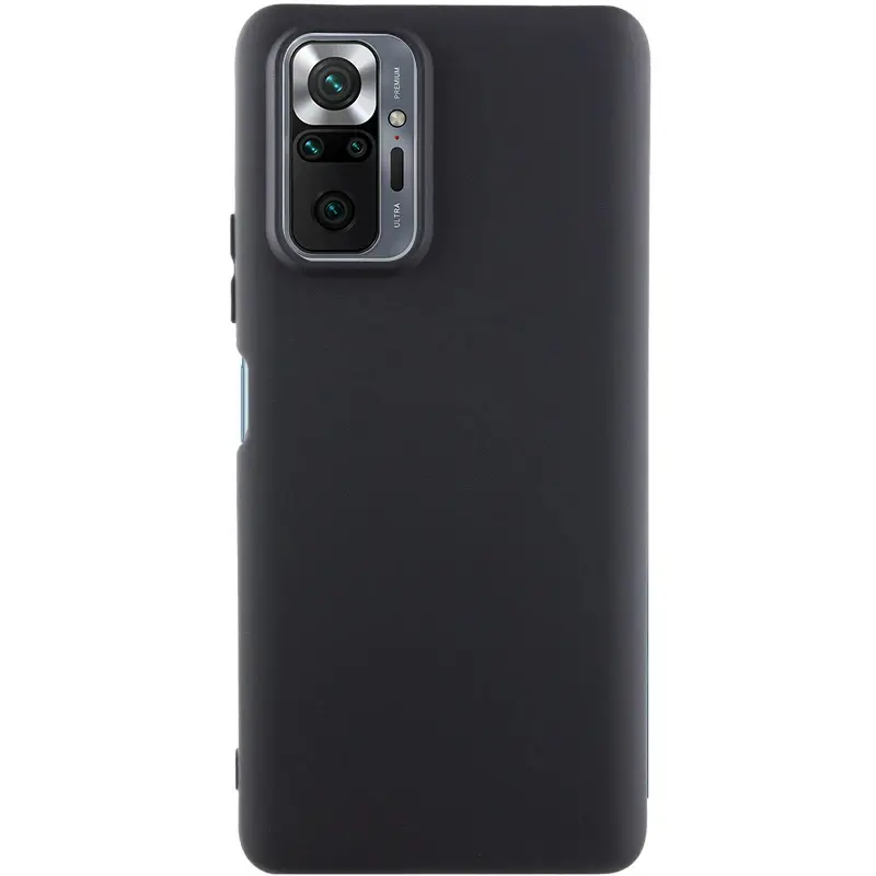 Чохол Silicone Cover Ummi Lakshmi (AA) для Xiaomi Redmi Note 10 Pro / 10 Pro Max, Чорний / Black, Силікон, купити оптом з доставкою