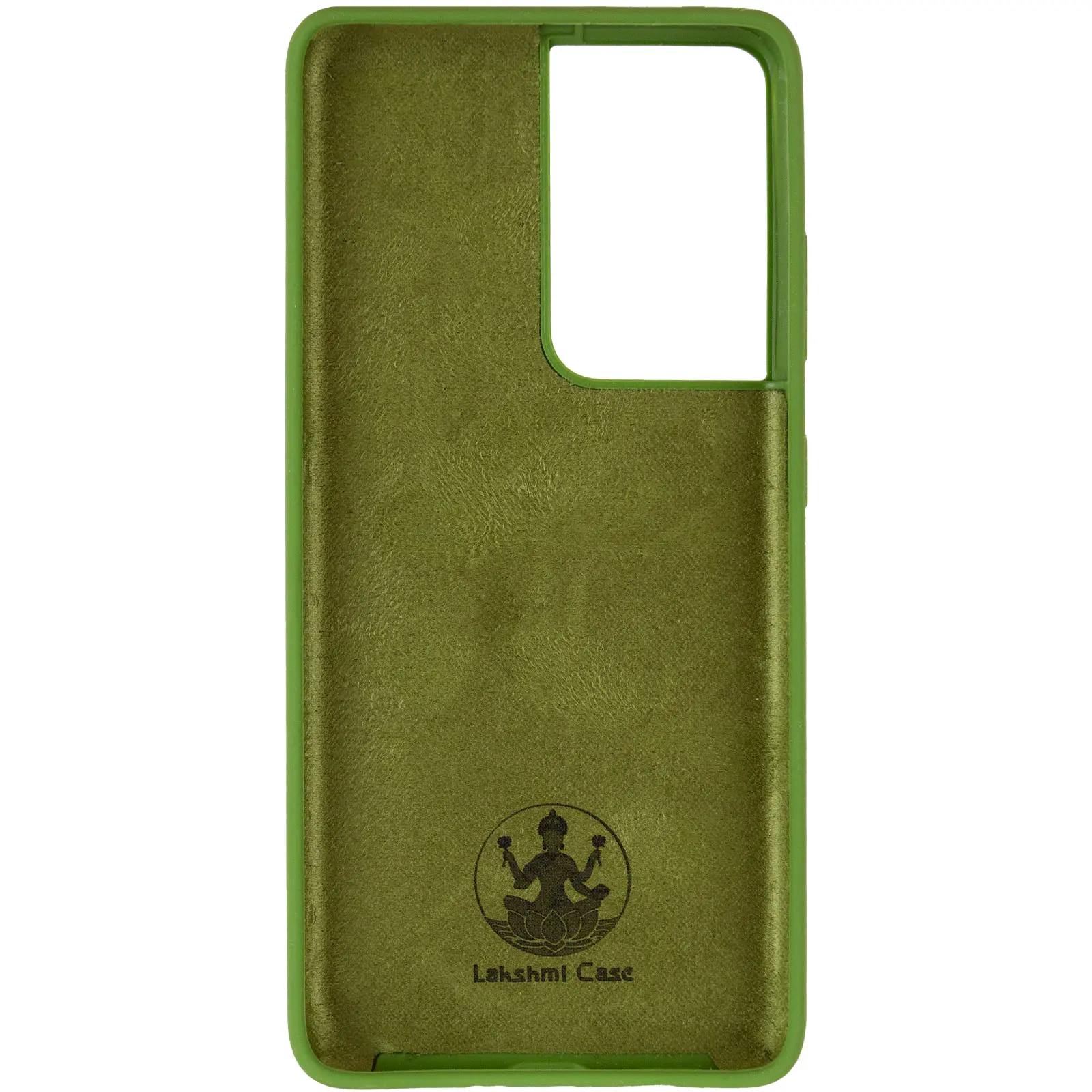Чехол Silicone Cover Ummi Lakshmi (AA) для Samsung Galaxy S21 Ultra, Зеленый / Dark green 2, Силикон, купить оптом с доставкой