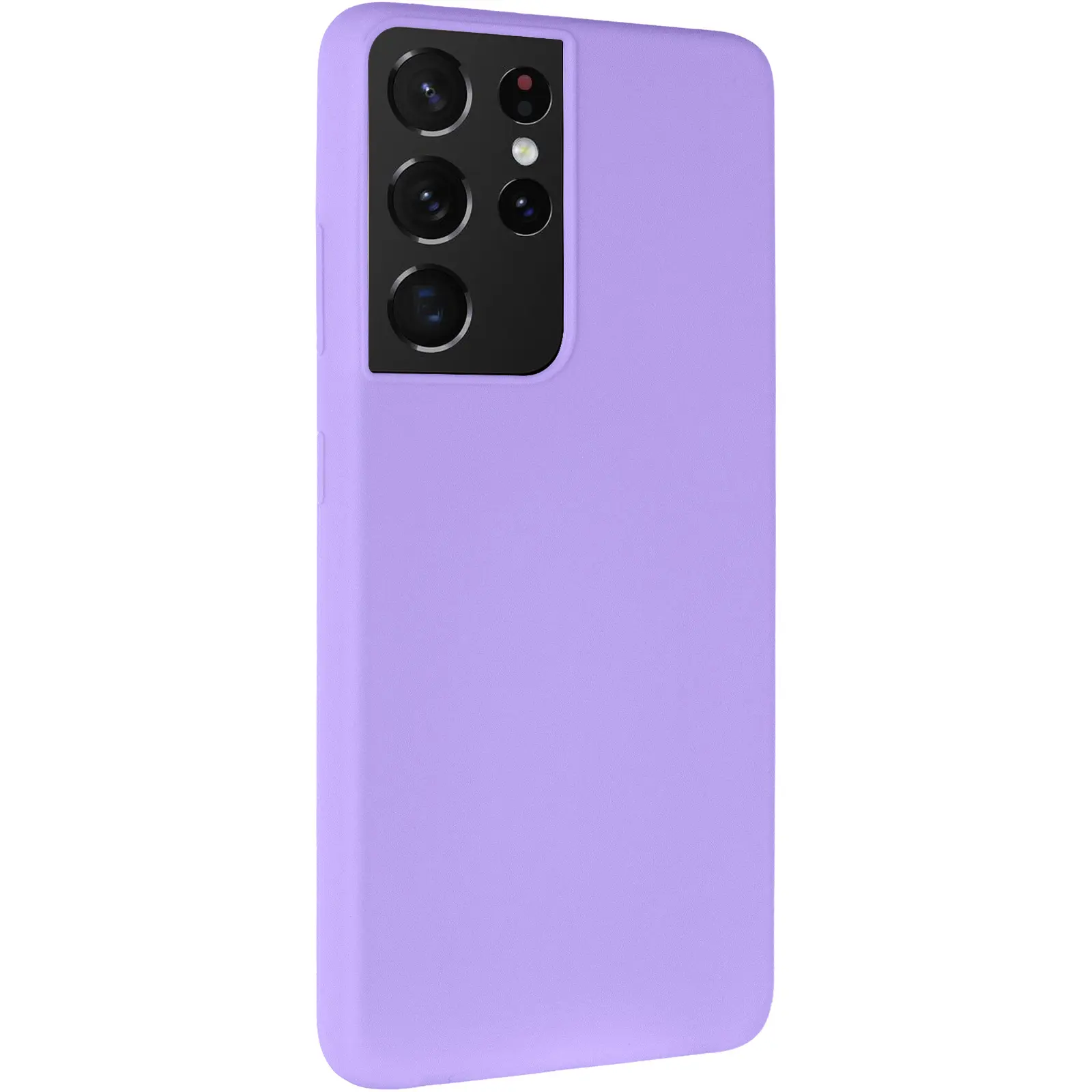 Чехол Silicone Cover Ummi Lakshmi (AA) для Samsung Galaxy S21 Ultra, Сиреневый / Dasheen, Силикон, купить оптом с доставкой