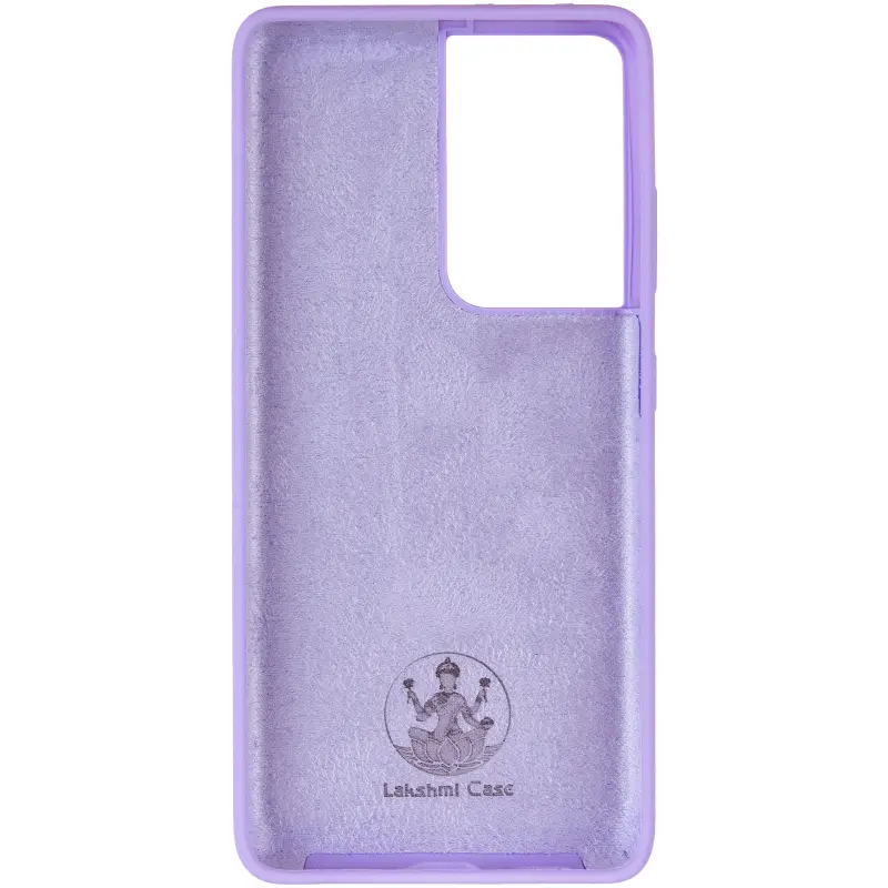 Чехол Silicone Cover Ummi Lakshmi (AA) для Samsung Galaxy S21 Ultra, Сиреневый / Dasheen 2, Силикон, купить оптом с доставкой