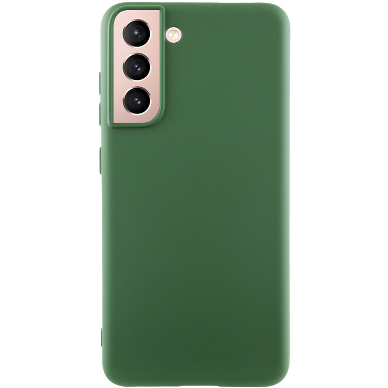 Чехол Silicone Cover Ummi Lakshmi (AA) для Samsung Galaxy S21, Зеленый / Cyprus Green, Силикон, купить оптом с доставкой