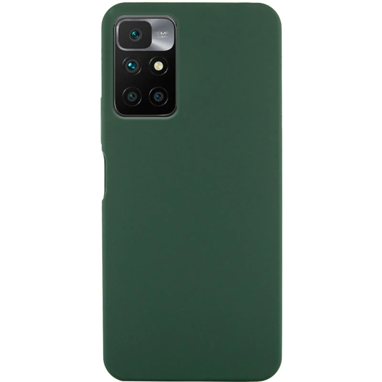 Чехол Silicone Cover Ummi Lakshmi (AA) для Xiaomi Redmi 10, Зеленый / Dark green, Силикон, купить оптом с доставкой