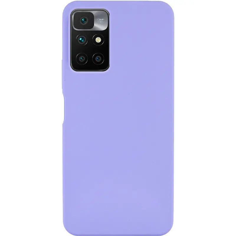 Чехол Silicone Cover Ummi Lakshmi (AA) для Xiaomi Redmi 10, Сиреневый / Dasheen, Силикон, купить оптом с доставкой