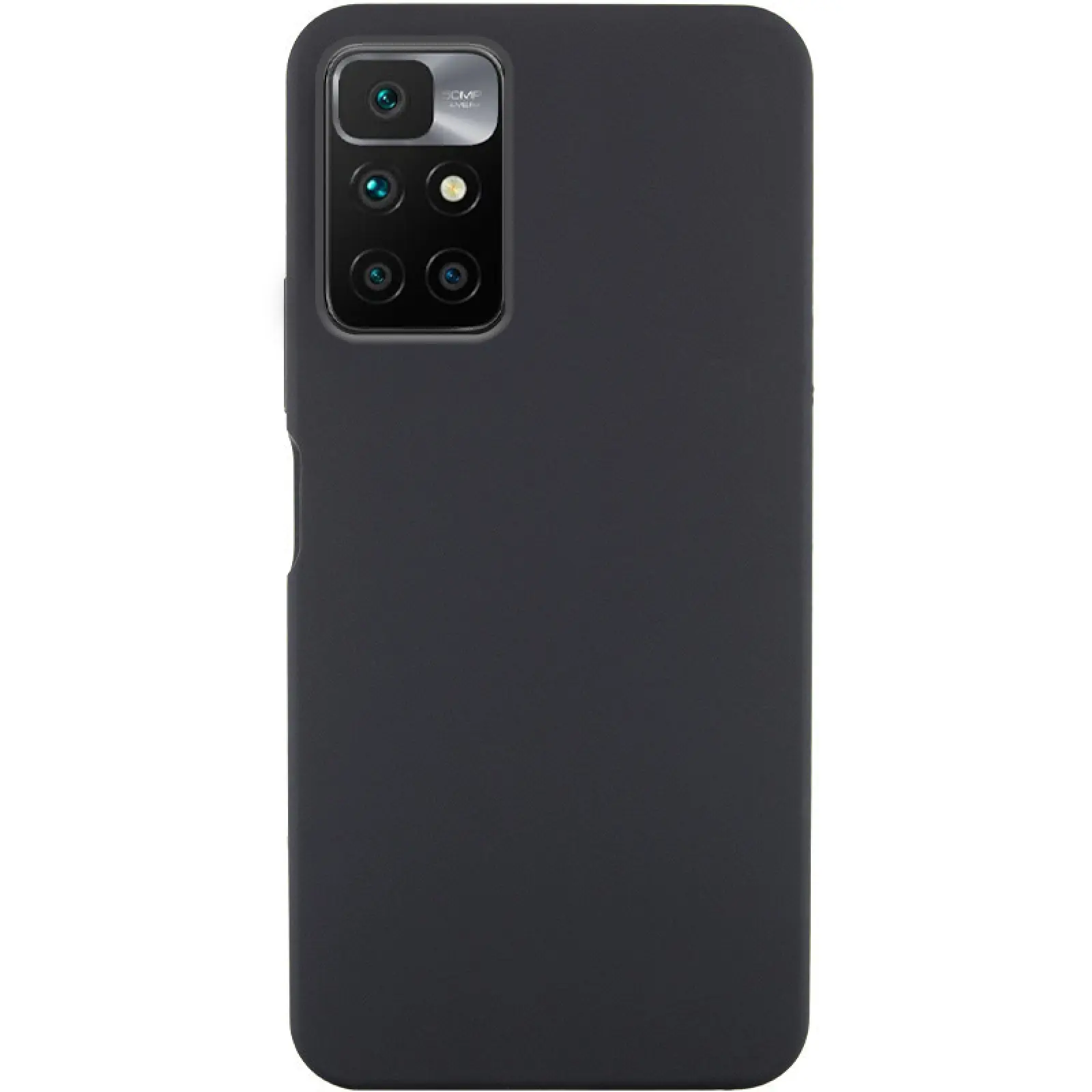 Чехол Silicone Cover Ummi Lakshmi (AA) для Xiaomi Redmi 10, Черный / Black, Силикон, купить оптом с доставкой