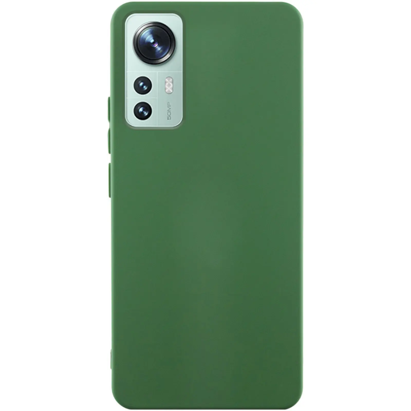 Чехол Silicone Cover Ummi Lakshmi (AA) для Xiaomi 12T / 12T Pro, Зеленый / Dark green, Силикон, купить оптом с доставкой