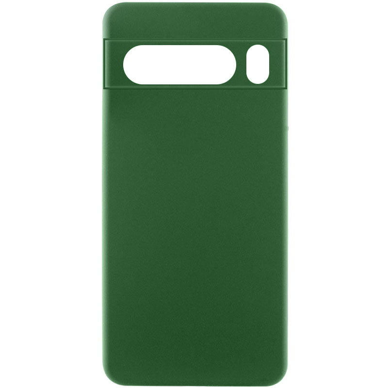 Чехол Silicone Cover Ummi Lakshmi (AA) для Google Pixel 9 / 9 Pro, Зеленый / Dark green, Силикон, купить оптом с доставкой