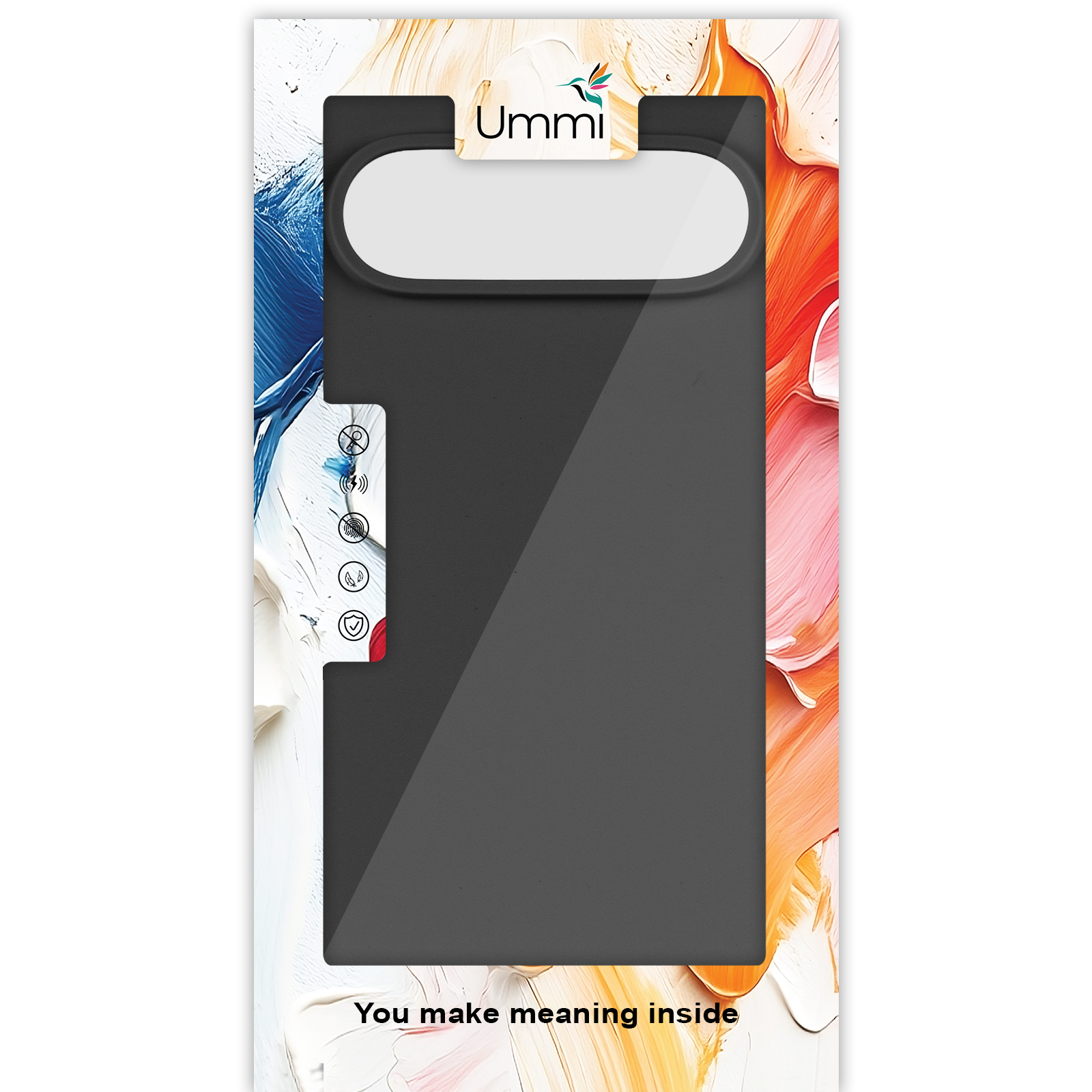 Чохол Silicone Cover Ummi Lakshmi (AA) для Google Pixel 9 / 9 Pro, Чорний / Black 2, Силікон, купити оптом з доставкою