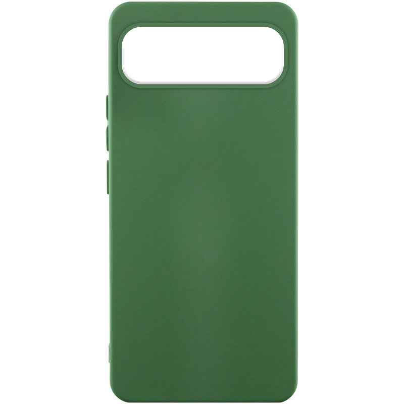 Чехол Silicone Cover Ummi Lakshmi (AA) для Google Pixel 9 Pro XL, Зеленый / Dark green, Силикон, купить оптом с доставкой