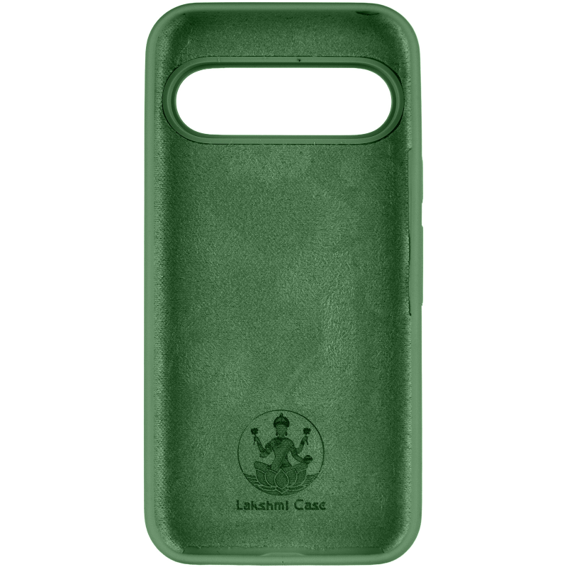 Чохол Silicone Cover Ummi Lakshmi (AA) для Google Pixel 9 Pro XL, Зелений / Dark green 2, Силікон, купити оптом з доставкою