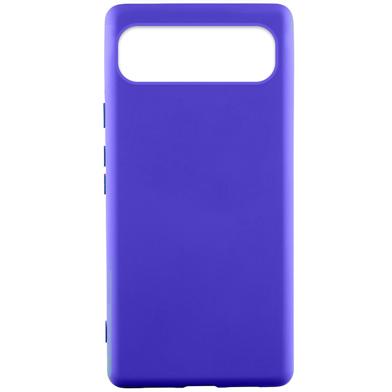 Чехол Silicone Cover Ummi Lakshmi (AA) для Google Pixel 9 Pro XL, Синий / Iris, Силикон, купить оптом с доставкой