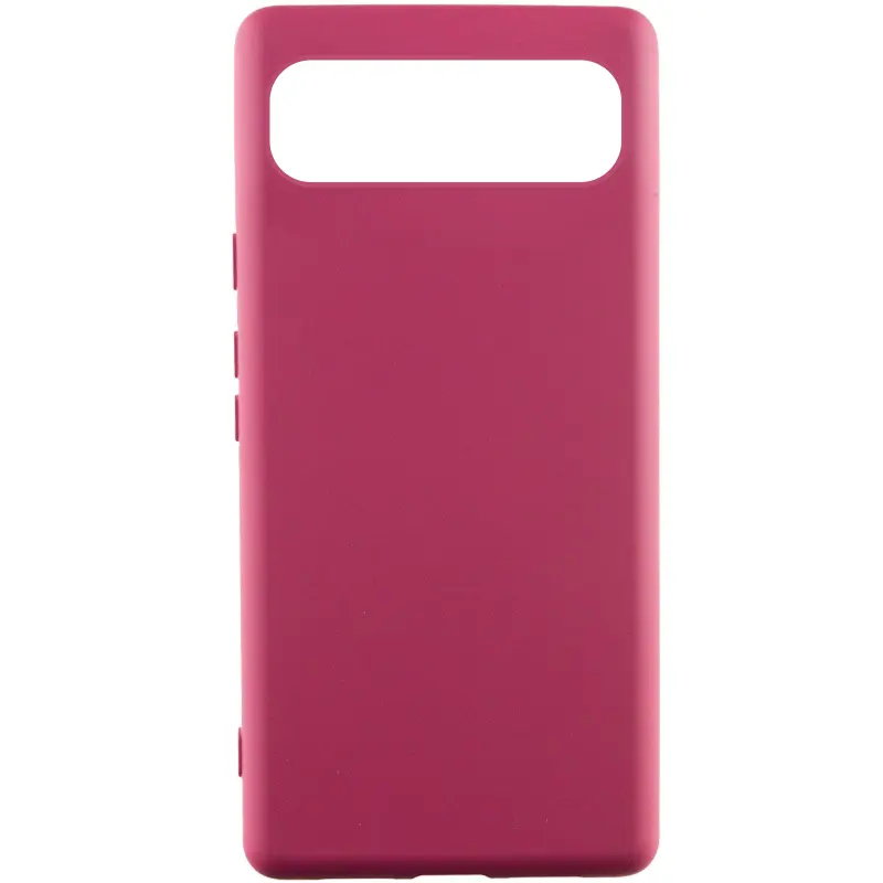 Чехол Silicone Cover Ummi Lakshmi (AA) для Google Pixel 10 Pro XL, Бордовый / Marsala, Силикон, купить оптом с доставкой