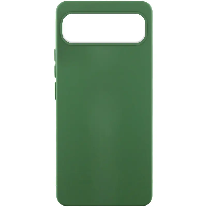 Чехол Silicone Cover Ummi Lakshmi (AA) для Google Pixel 10 Pro XL, Зеленый / Dark green, Силикон, купить оптом с доставкой