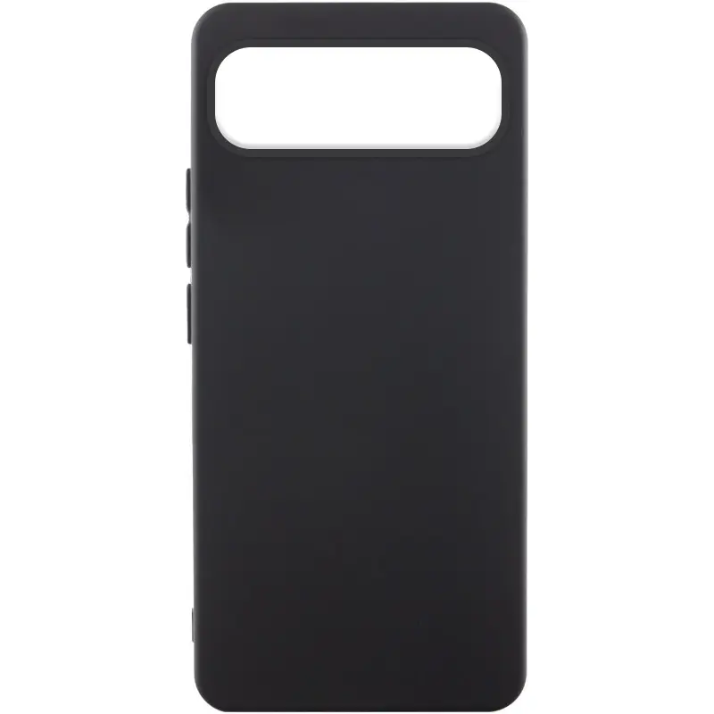 Чехол Silicone Cover Ummi Lakshmi (AA) для Google Pixel 10 Pro XL, Черный / Black, Силикон, купить оптом с доставкой