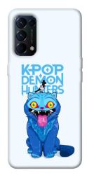 Чехол itsPrint Demon Kpop cat для Oppo Reno 5 4G