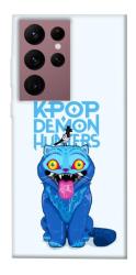 Чехол itsPrint Demon Kpop cat для Samsung Galaxy S22 Ultra